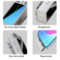 Jmary MW-15 2.4GHz Dual Wireless Microphone For Mobile Available in USB-C and iOS With Charging Case. 