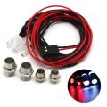 RC LED Light Kit Headlamps 2/4/6/8 Lights RC LED Night Headlamps Headlights Taillight for RC Car Model Truck Crawler Drift Car.