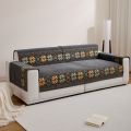 1pc Bohemian Jacquard Chenille Sofa Towel Boho Style Sofa Cover for All Seasons Living Room Couch Furniture Protector Decor.