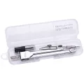 Deli Stainless Steel Drawing Compass Math Geometry Tools for Circles School Supplies for Student Stationery (Included Box). 