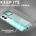 Samsung Galaxy A06 Flexible Clear Transparent Soft TPU Back Case Cover.