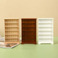 1:12 Dollhouse Miniature Bookcase 6-layer Storage Rack Display Cabinet Showcase Furniture Model Decor Toy Doll House Accessories. 
