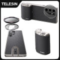 TELESIN Master Shooting Set Phone Camera Hand Grip Phone Holder CPL ND 2-32 Filter Remote Handle For SAMSUNG Galaxy S25 Ultra. 