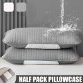 Clip Pillow Cover Head oil Isolation layer Pillow Case Protector Waterproof Anti Mite Pillow Core Protection (No Pillow) 72X45cm. 