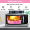 Kitchen Gadgets Round Air Fryer Silicone Liner 6.8 Inch for 5 To 8 Quarts Non stick Reusable Easy To Clean Kitchen Accessories. 