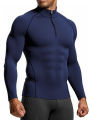 Men Bodybuilding Sport T-shirt Quick Dry Running Shirt Long Sleeve Compression Top Gym T Shirt Men Fitness Tight Tops.