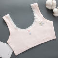 Girls Bra Student Developmental Girls Cotton Underwear For 10-12-15 Years Old Junior High School Girls Small Vest Bra. 