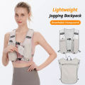 Biking Running Storage Vest Backpack Lightweight Running Vest Reflective Hydration Water Chest Pack Phone Storage Pocket. 