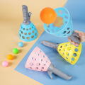 Children's puzzle throwing catapult ball parent-child interaction class fun elastic catapult boy and girl double sports toys. 