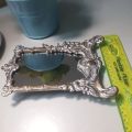 Absolute Antique Original Brass Mirror Frame. 
