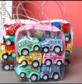 Mini Spring Driven Car-Plastic-6pcs.