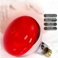 1pc Red Heat Lamp Bulb 100W Infrared Basking Spot Light for farm Eggs Incubator Hatcher Hatching. 