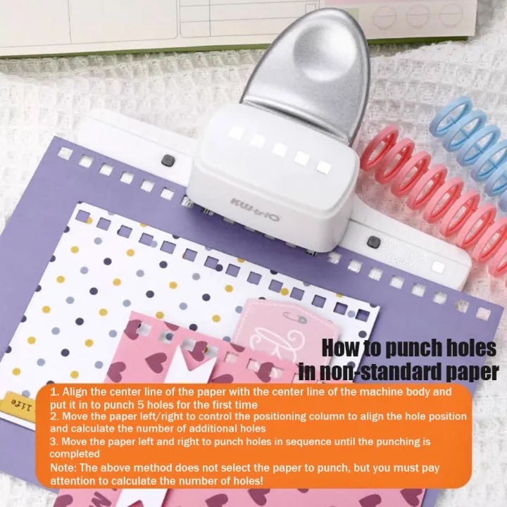 1PC%205-hole%20Square%20Binder%20Punch,%20Loose-leaf%20Book%20DIY%20Binding%20Supplies,%20Manual%20Labor-saving%20Hole%20Punch%20(Silver).%20-%20Image%206
