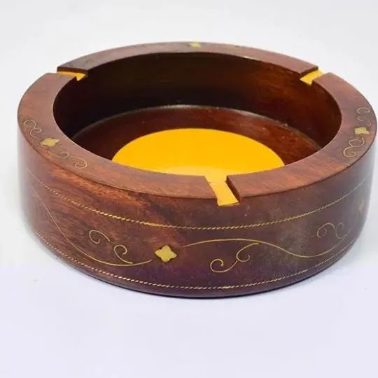 Multi-Functional Wooden Ashtray | Beautiful Design | Perfect Ashtray ...