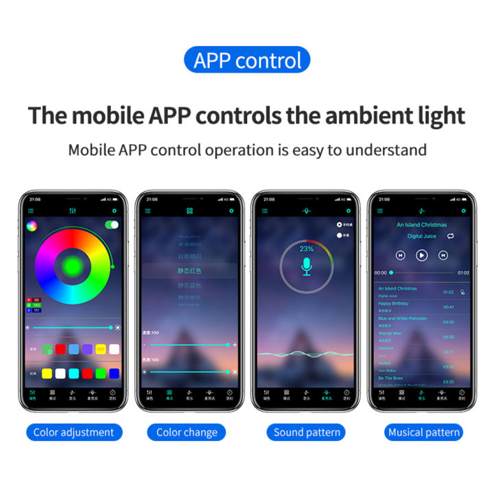 Car%20Foot%20Light%20Ambient%20Light%20Atmosphere%20Decorative%20Lamp%20RGB%20Decorative%20Lamp%20LED%20Car%20Interior%20Remote%20APP%20Control%20-%20Image%203