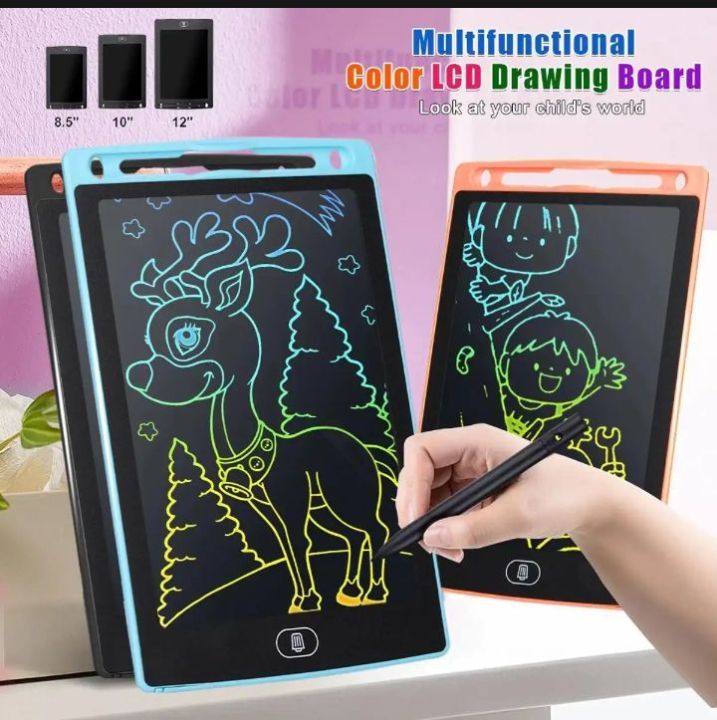 LCD Writing tablet pad for kids / electric drawing board degital graphic design