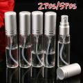 2Pcs 5Pcs 10ML Clear Spray Bottle Small Empty Glass Atomizer Perfume Bottles Mini Liquid Tonic Oil Cosmetic Container.