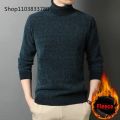 Men Turtleneck Sweater Casual Thick Men's Rollneck Knitted Sweater Warm Mens Jumper Woolen Sweater Male Outwear Knitwear 3XL 4XL. 