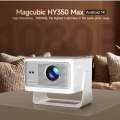 Magcubic HY350MAX 900 ANSI New Version Portable Projector | Native 1080P with 8K Input, Android 14, Auto Keystone & Focus, Outdoor Friendly. 