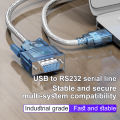 USB to RS232 Cable DB9 COM Port Serial PDA 9 Pin DB9 Converter Adapter For Computer PLC.