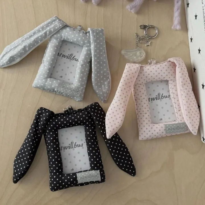 Hot%20Sale%20Y2K%20Polka%20Dot%20Rabbit%20Ears%20Card%20Holder%203-inch%20%20Photocard%20Holder%20%20Korean%20Style%20Bag%20Pendant%20-%20Image%206