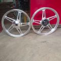 Motorcycle GD110 Style Alloy wheel rims for cd70cc bikes ( pure aluminum /imported ). 