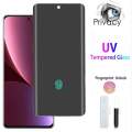 Privacy Glass for Infinix Zero 30 privacy Screen Protector UV Glass Protector Tempered Glass for Infinix Zero30 Full Screen Cover Tempered Glass Privacy Protector. 