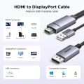 UGREEN 2 Meter 4K 60Hz HDMI to DP Cable HD169 – 55329. 