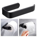 Self-adhesive Towel Rack Wall Mounted Bathroom Items Bathroom Towels Holder Hanger Without Punching Toilet Paper Holder.
