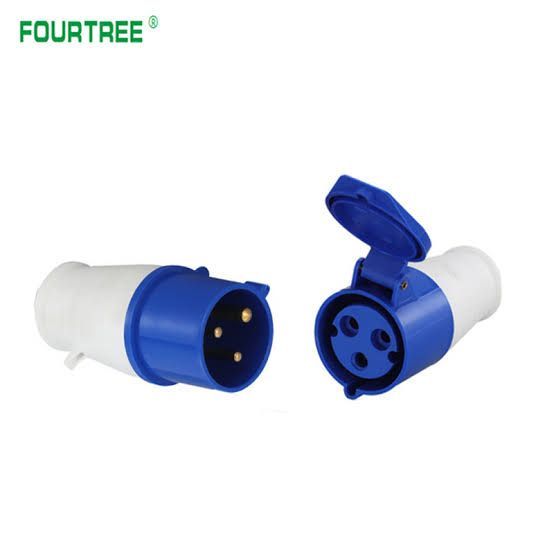 Industrial Plug Socket Male Female 16A 3-Pin Make High Quality China
