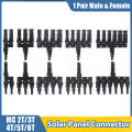1 to 2/3/4/5/6T Solar MC Connectors For Photovoltaic Energy PV Panel Parallel Splitter Coupler Combiner IP67 1000V 1 Pair. 