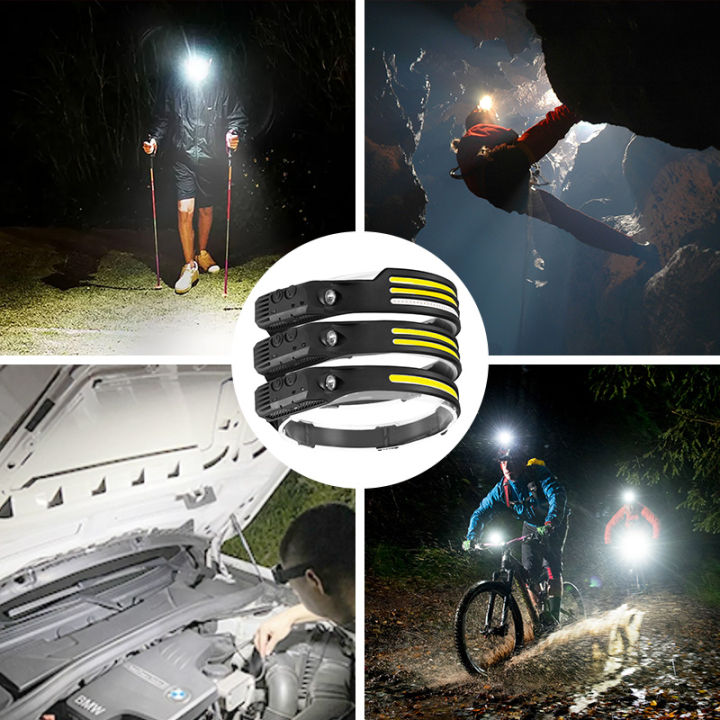 COB%20LED%20Sensor%20Head%20Lamp%20Induction%20Headlamp%20Built-in%20Battery%20Flashlight%20USB%20Rechargeable%20Head%20Torch%205%20Lighting%20Modes%20Headlight%20-%20Image%207