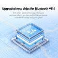 SAMZHE Bluetooth 5.4 Adapter for PC 120m Long Range USB Dongle Wireless Transfer for Bluetooth Mouse Keyboard HIFI Headphone.