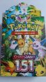 pokemon cards 5 boxs , 27 cards per box.