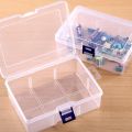 1pcs Transparent Plastic Storage Boxes For Jewelry Hardware Accessories Small Items for DIY Jewelry Beads Crafts Container Box. 