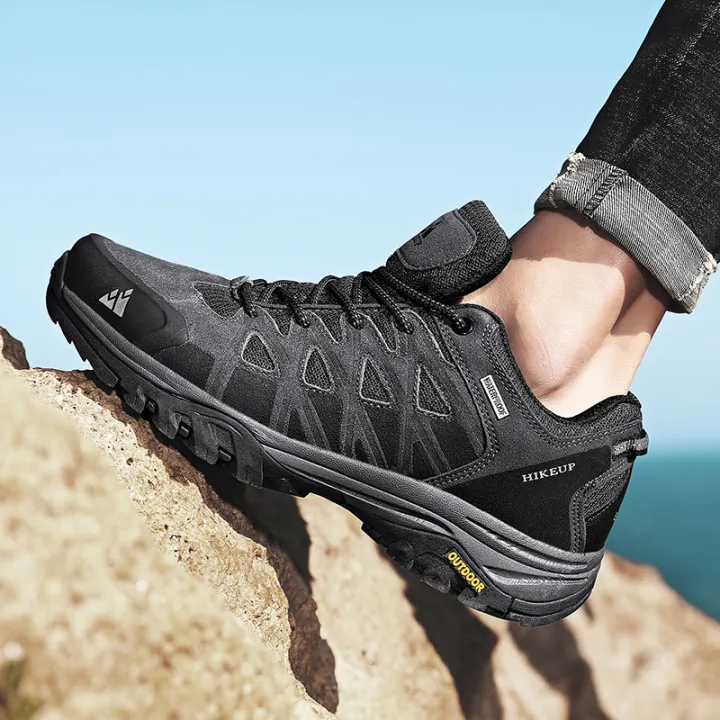 HIKEUP%20%20Mens%20Hiking%20Shoes%20Breathable%20Lace%20Up%20Trekking%20Male%20Cushioning%20Outdoor%20Climbing%20Tourism%20Sneakers%20for%20Men%20-%20Image%204