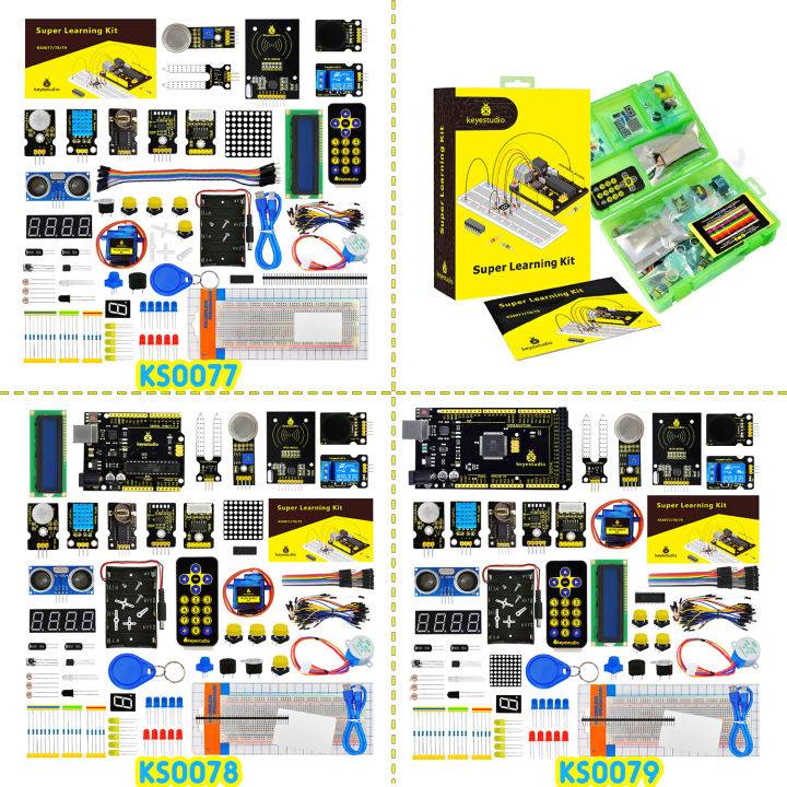 KEYESTUDIO Profesional Complete Modules Starter Kit+Tutorial Book For ...