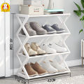Sunnylife 4 tier shoe rack shoe rack. 