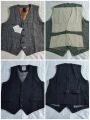 New Trending Men Classic Formal Business Vest Solid Color Sleeveless V Neck Waistcoat.. 