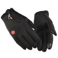 Winter Warm Cycling Gloves Bicycle Warm Touchscreen Full Finger Glove Waterproof Outdoor Bike Skiing Fishing Motorcycle Riding. 