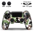 Silicone Case For PS4 Controller Cover For dualshock 4 Gamepad joystick Skin For PS4 Accesorios 2 thumbsticks Grips Caps. 