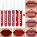 CmaaDu 6 Pcs Set Liquid Matte Non-Stick waterproof Lipstick Set. 