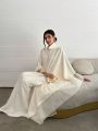 Middle Eastern Abaya Women Elegant Abayas Loose Pageant Dress Full Sleeve Evening Kaftans JilbabsIslamic Traditional Clothing.