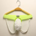 Fashion Men's Underwear Backless Jockstrap U Pouch Low Waist Panties Mesh Breathable Thongs. 