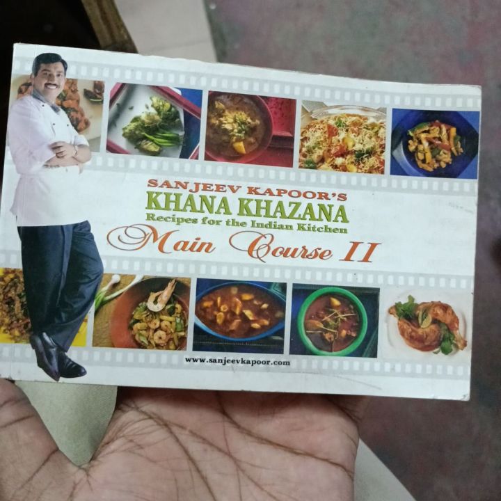 SANJEEV KAPOOR'S KHANA KHAZANA Recipes for the Indian Kitchen

Main Course II