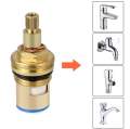 Spindle tap tap spindle faucet spindle  brass half round 2.50 size for tap faucet basin mixer sink mixer vanity mixer of washroom bathroom and kitchen. 