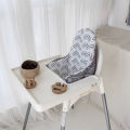 High Chair Cushion Baby Highchair Cover Pad Built-in Inflatable Cushion Feeding Chair Seat Cover Shower .
