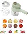 Electric Handheld Vegetable Cutter, Slicer Multifunctional Food Chopper,. 