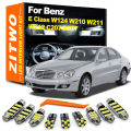 Full LED Bulb Interior Dome Map Trunk Door Foot Light Kit For Mercedes Benz E Class W124 W210 W211 W212 S210 S211 S212 C207 A207. 