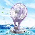 5580 LED Mini Fan ( မီးပါအားသွင်းပန်ကာ ). 